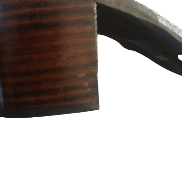 ALL BLACK Cream Croc Embossed Heeled Loafers Size 9.5 - Picture 11 of 14